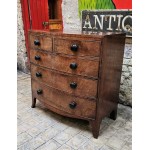 Regency Ebony Knob Chest Drawers NOW SOLD